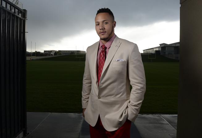 CENTENNIAL, CO - MAY 01: Denver Broncos first round draft pick Shane Ray at Dove Valley May 01, 2015. (Photo by Andy Cross/The Denver Post)