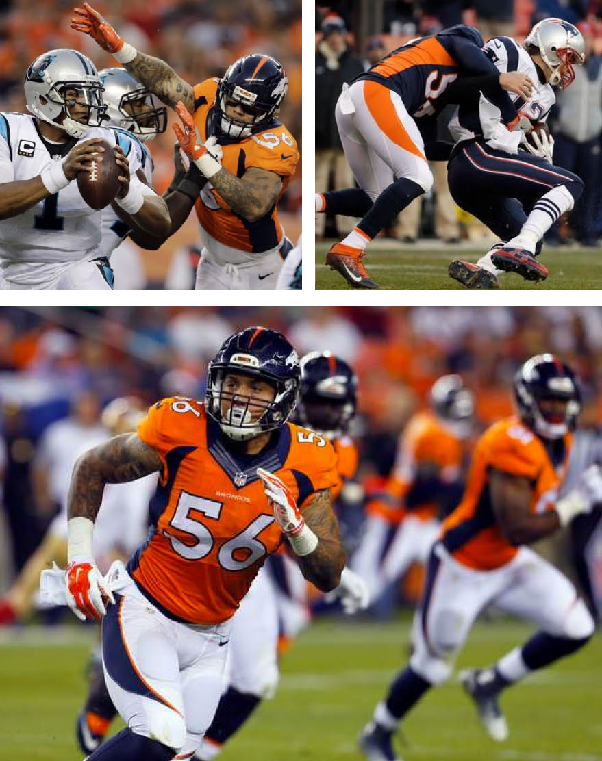 Shane Ray #56 Denver Bronco Linebacker, Centurion Strategies